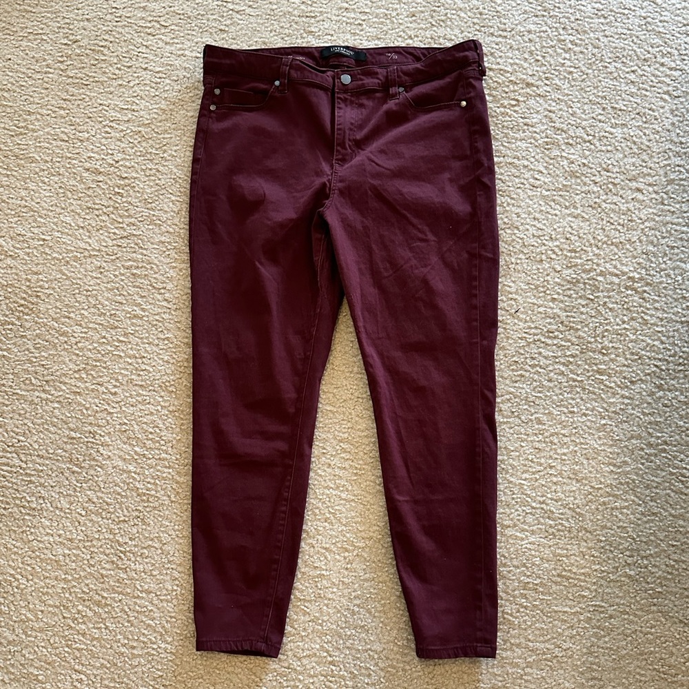 Liverpool ankle skinny jeans